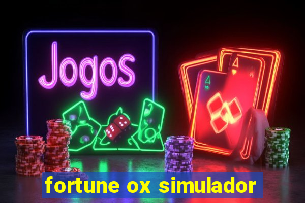 fortune ox simulador